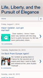 Mobile Screenshot of lifelibertyelegance.com